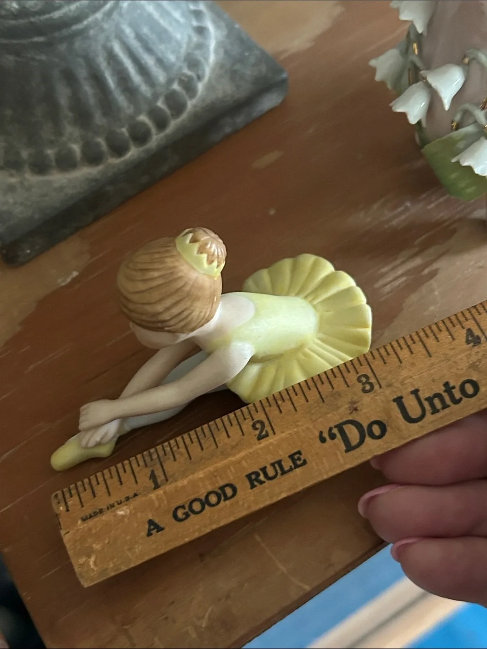 Vintage HOLLY HOBBIE Porcelain Ballerina Figurine - Picture 7 of 8
